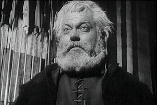 Orson Welles in his "Chimes at Midnight." (Janus Films)