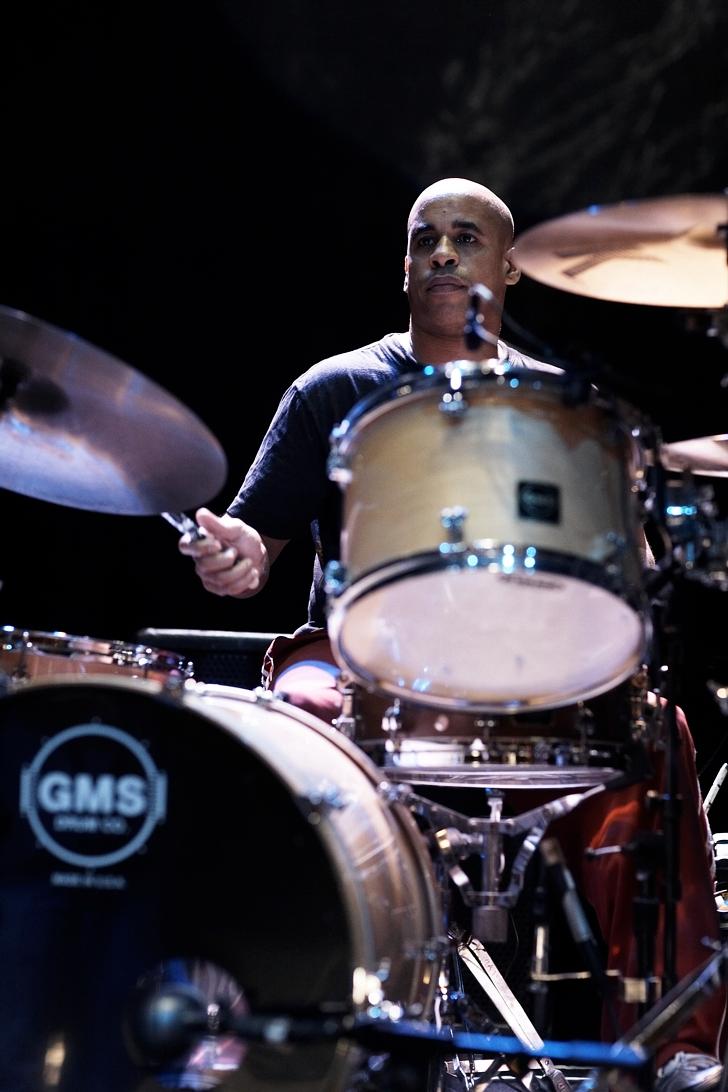 Sterling Campbell performing with the B 52's in New York on Nov. 8, 2008. (Courtesy of Sterling Campbell)