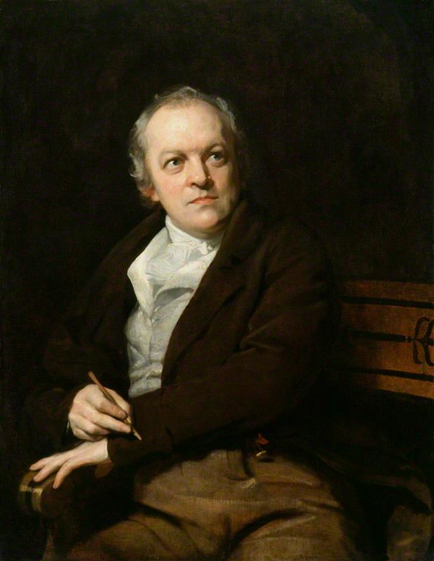 Thomas Phillips painting of William Blake from 1807. (PD-Art)