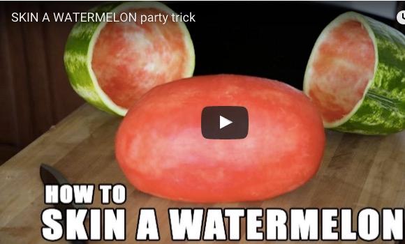 Watermelon party trick