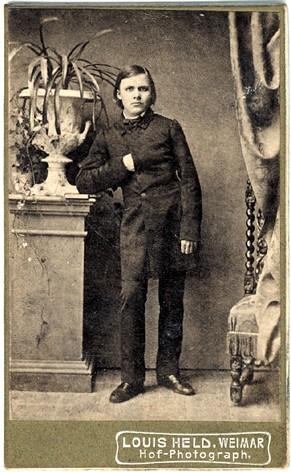 Young Nietzsche in 1861. (Public Domain)