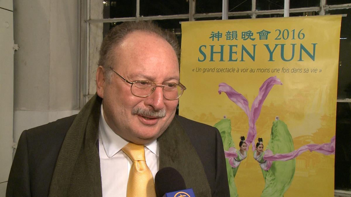 Fouad II, the last king of Egypt, "had a wonderful evening" at the first Shen Yun Performance in Geneva on Feb. 25, 2016. (NTD Television)