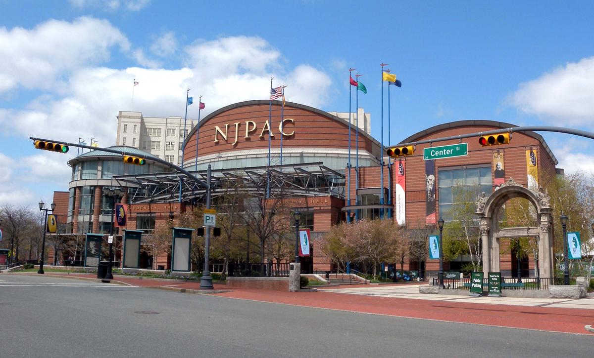 The New Jersey Performing Arts Center (NJPAC) on April 23, 2009. (Jim Henderson/PD)