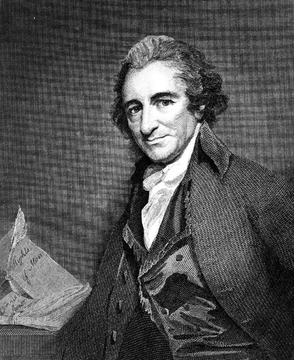 Thomas Paine (1737-1809). (Public Domain)