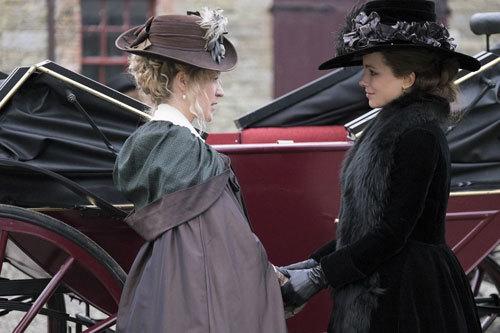(L–R) Alicia (Chloë Sevigny ) and Lady Susan (Kate Beckinsale) plot in "Love & Friendship," Jane Austin's parody of romantic novels. (Roadside Attractions)