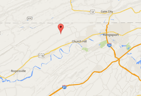 Gravely Valley Rd, Surgoinsville, Tenn. (Screenshot of Google Maps)