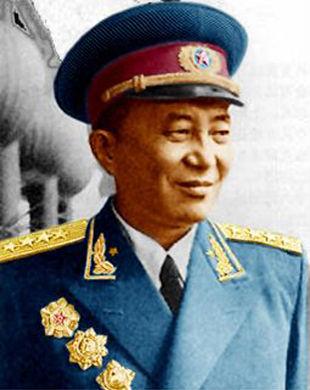 Luo Yu's father, Luo Ruiqing, in 1955. He was a general of the People's Liberation Army. (PD-USGov)