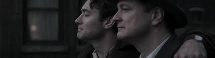 (L–R) Jude Law and Colin Firth in "Genius." (Michael Grandage Company)