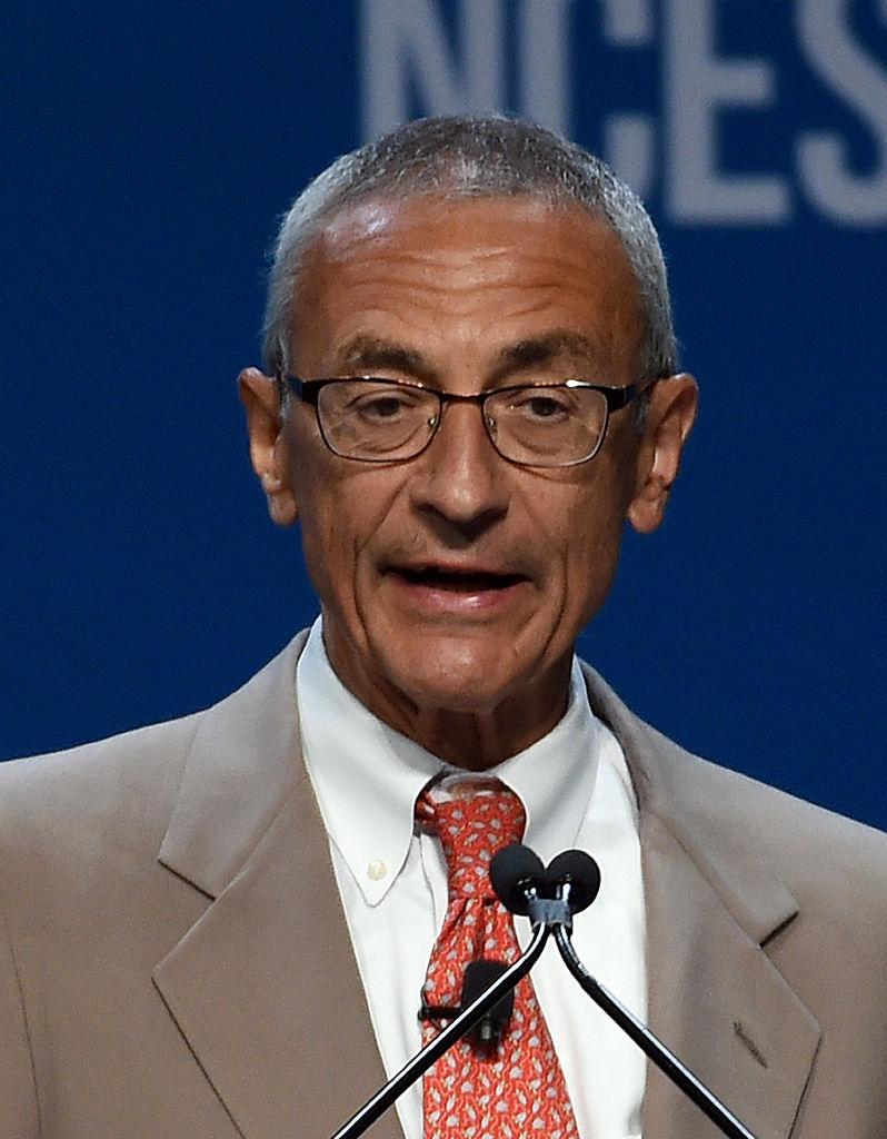 A file photo of John Podesta, former counselor to President Barack Obama and current campaign manager for Hillary Clinton. (Ethan Miller/Getty Images)