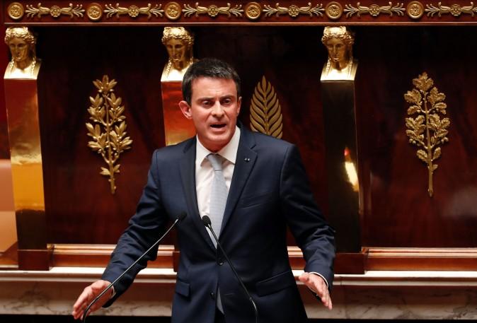 French Prime Minister Manuel Valls at a debate aiming at extending the country's state of emergency for a fourth time at the French National Assembly in Paris on July 19, 2016. (Francois Guillot/AFP/Getty Images)