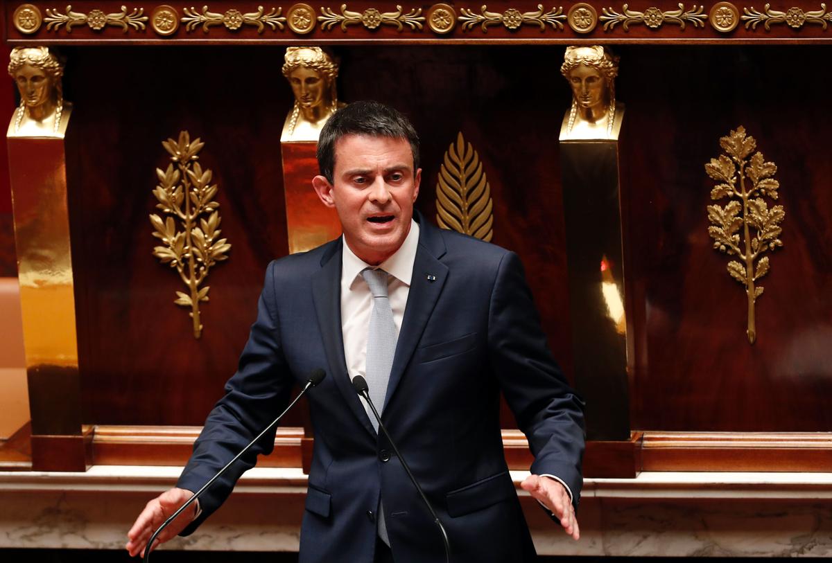 French Prime Minister Manuel Valls at the French National Assembly in Paris on July 19, 2016. (Francois Guillot/AFP/Getty Images)
