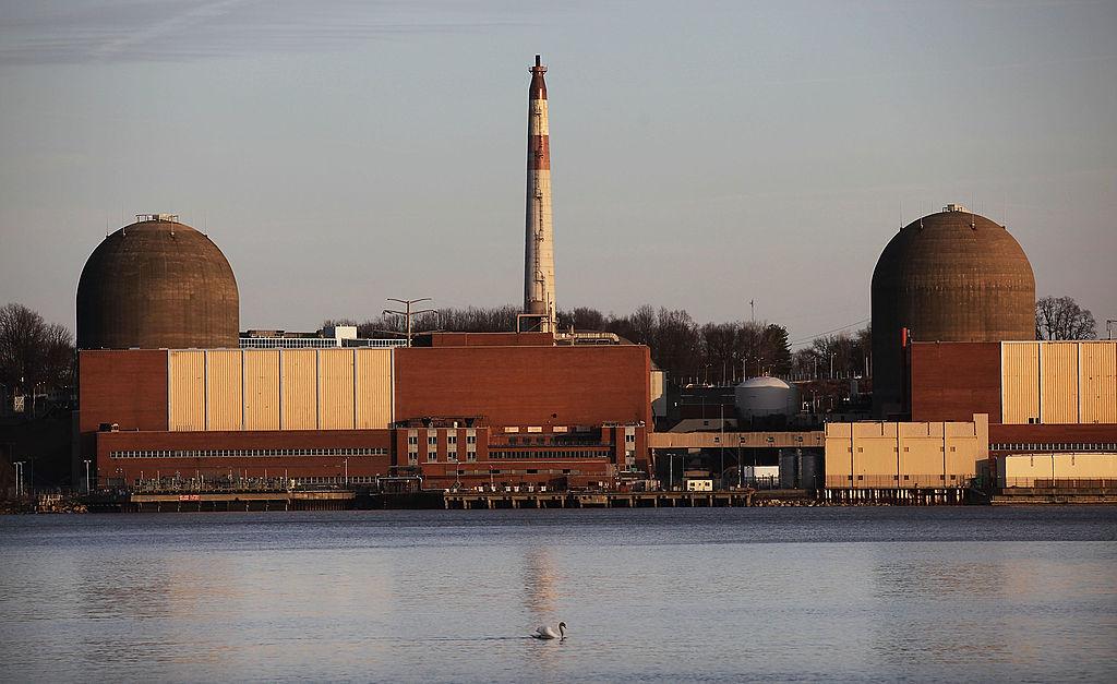 The Indian Point nuclear power plant in New York. (Mario Tama/Getty Images)