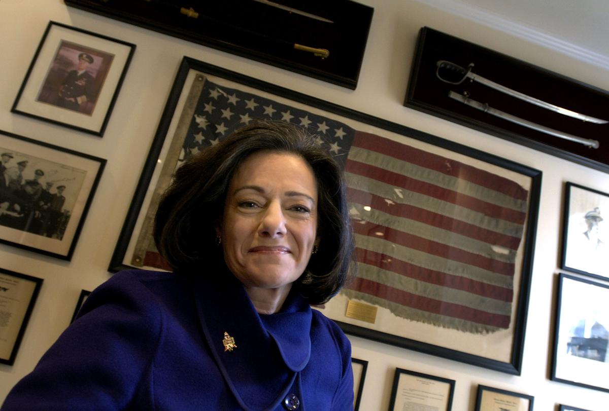 Kathleen "KT" McFarland is seen at her home in New York, in this file photo. (AP Photo/Jason DeCrow)