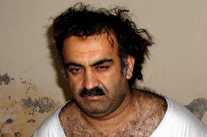 Khalid Sheikh Mohamed, upon capture in 2003 (Public Domain)