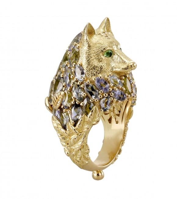 "Wolf," part of the haute couture collection "The Big Game." (Temple St. Clair)