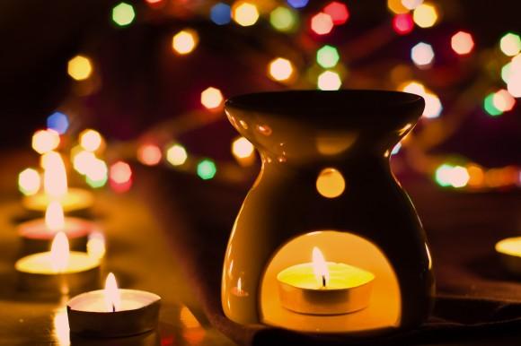 For diffusing the scents throughout your home use an oil lamp. (Angela Luchianiuc/Shutterstock)