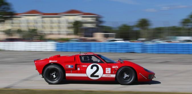 Harry McPherson finished third in Group A in the #2 1968/11 SPF GT40. (Chris Jasurek/Epoch Times)