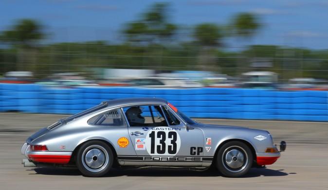 Tom Trabue and Roy Sanders shared this #133 two-liter 1965 Porsche 911. (Chris Jasurek/Epoch Times)
