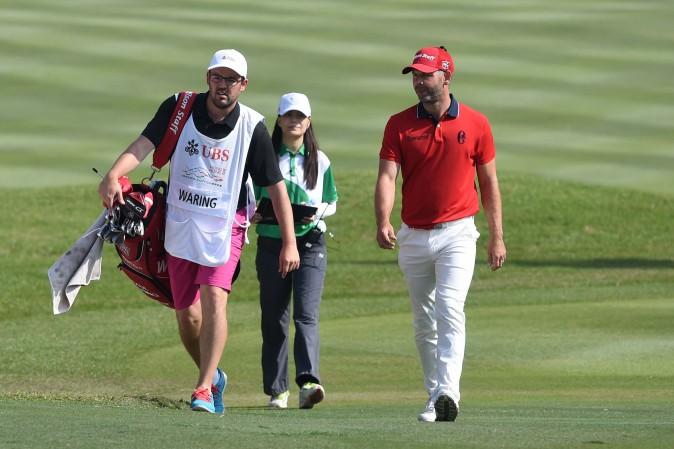Paul Waring of England moved up the leaderboard on the final day of the UBS Hong Kong Open 2016 to finish in 7th place on Sunday Dec 11, 2016. (Bill Cox/Epoch Times)