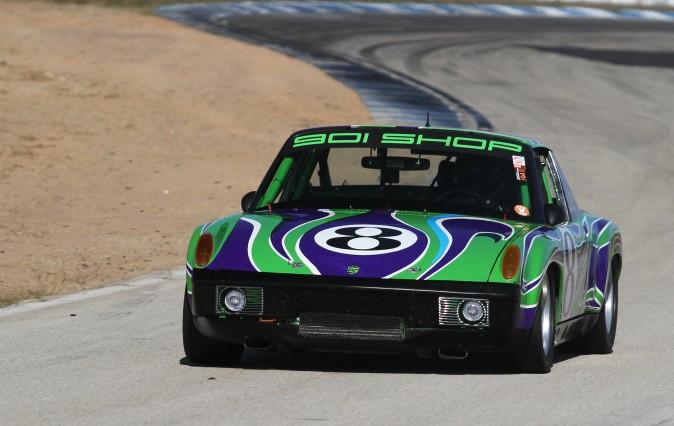 Jerry Peters finished third in Group B and second in class B-3 in his potent 1974 Porsche 914/6 GT. (Chris Jasurek/Epoch Times)