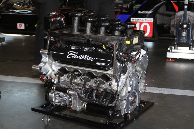 Cadillac's 6.2-liter naturally aspirated V8 pushed the Cars it powered to the highest speeds of the four test sessions. (Chris Jasurek/Epoch Times)