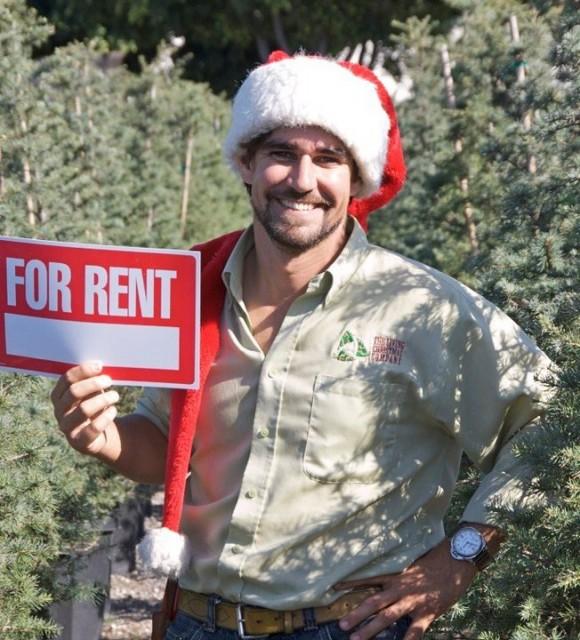 A file photo of Scott Martin, a.k.a. Scotty Claus, who started the Living Christmas Tree company to rent live trees to customers for Christmas. The trend of having a live tree instead of a cut one or an artificial one is growing. (Courtesy of Scott Martin)