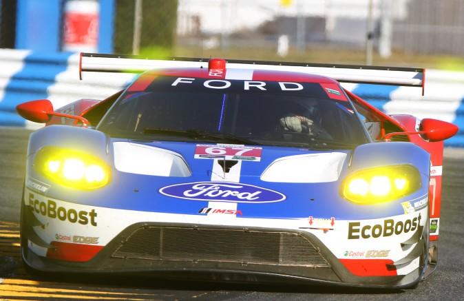 Scott Dixon and Ryan Briscoe will share this Ford/Ganassi Ford GT with Richard Westbrook. (Chris Jasurek/Epoch Times)