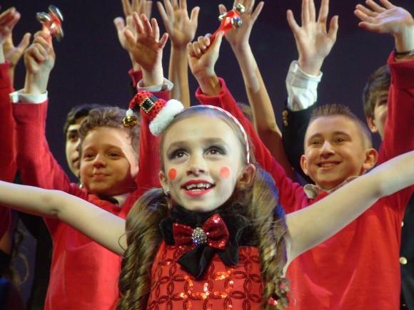 Children in the "Christmas in Italy" program. (Fontanelli Productions LLC)