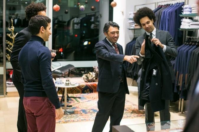 The SAYKI grand opening and holiday cocktail event at their first store in New York on Dec. 15, 2016. (Benjamin Chasteen/Epoch Times)