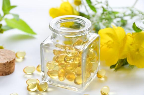 Gamma-linolenic acid, which is found in high amounts in evening primrose oil (Botamochy/Shutterstock)