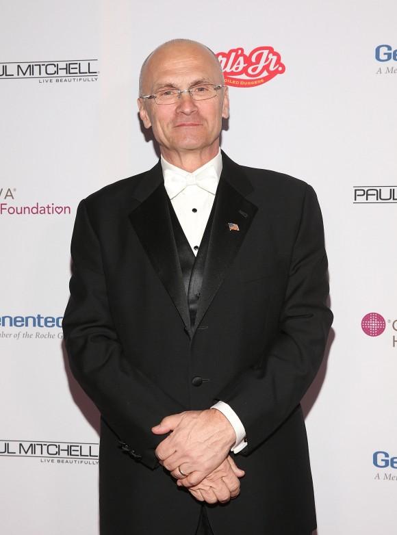 Andy Puzder, CEO of CKE Restaurants Holdings, Inc. attends the Dream Foundation's 14th Annual Celebration of Dreams Gala in Goleta, California on Nov. 7, 2015. (Jesse Grant/Getty Images for Dream Foundation)