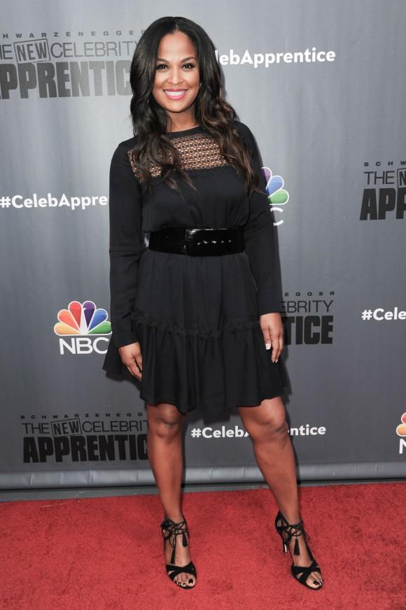 Laila Ali attends "The New Celebrity Apprentice" Q & A and Red Carpet Event At Universal Studio, Universal City, California, on Dec. 9, 2016. (RICHARD SHOTWELL/AFP/Getty Images)
