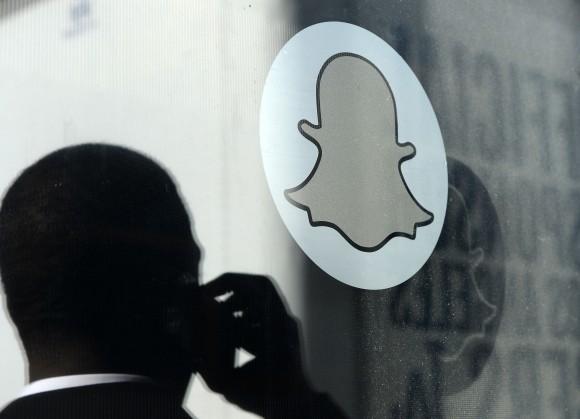 The front entrance of the headquarters of Snapchat in Venice, Calif., on Nov. 14, 2013. (Kevork Djansezian/Getty Images)