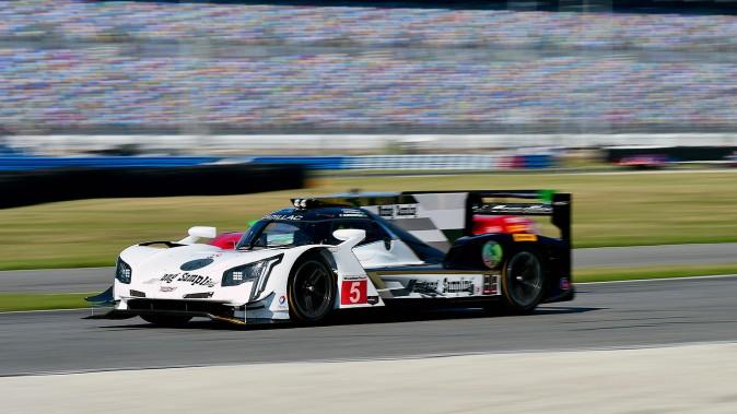 Action Express racing has changed its name to Mustang Sampling Racing, but the three-time series champions are equally quick in their Cadillac DPi V.R. whatever the name. (Bill Kent/Epoch Times)