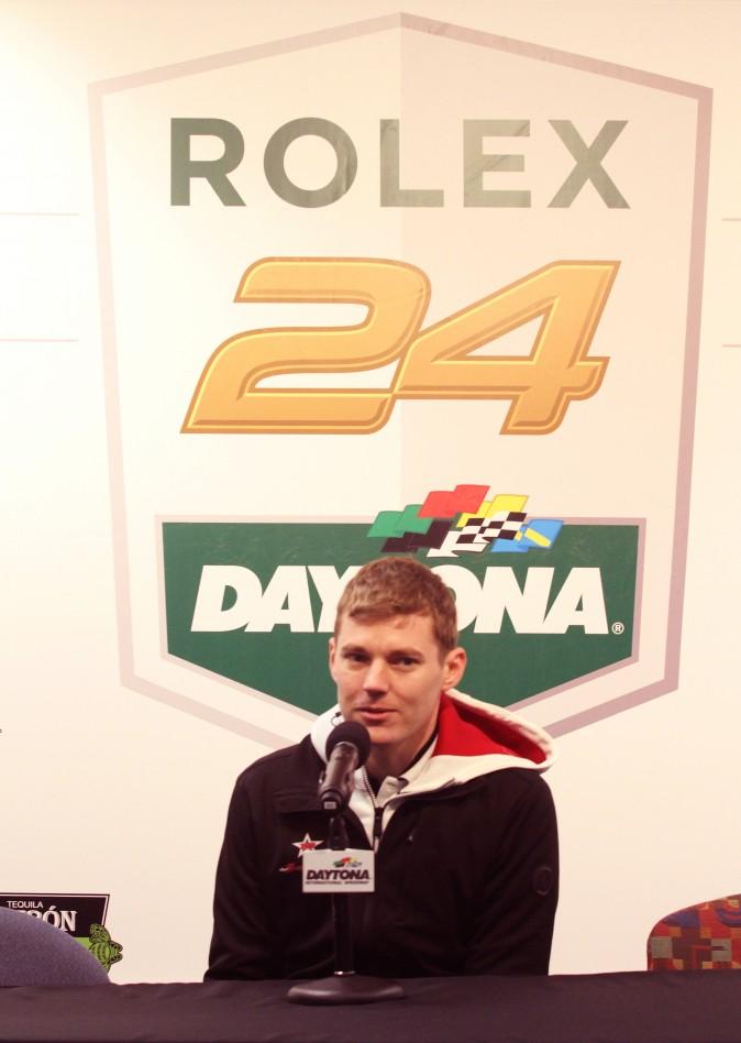 Ben Hanley, driver for Dragonspeed Racing, had never been to Daytona prior to the Roar. (Chris Jasurek/Epoch Times)
