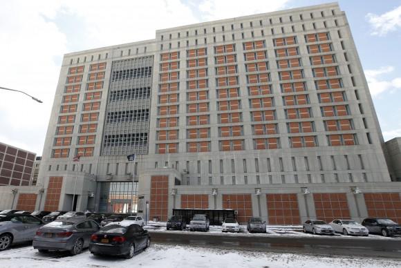 The Metropolitan Detention Center (MDC) in the Brooklyn borough of New York on Jan. 8, 2017. (AP Photo/Kathy Willens)