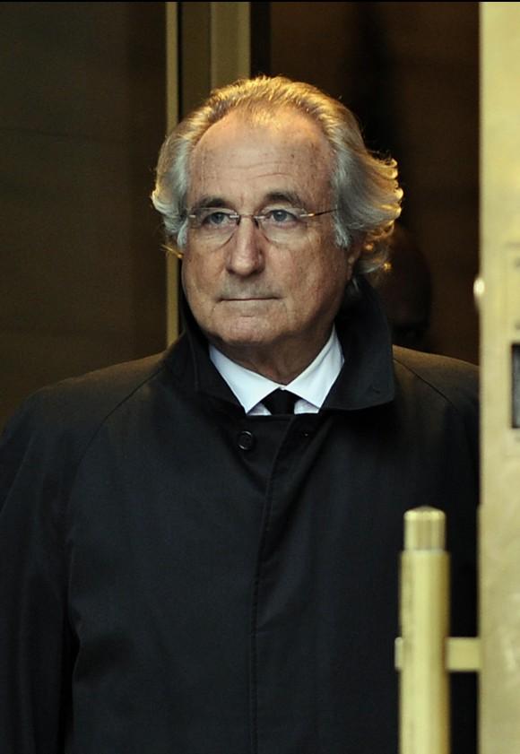 A picture taken on Jan. 14, 2009 in New York, shows Bernard Madoff leaving US Federal Court after a hearing regarding his bail. (TIMOTHY A. CLARY/AFP/Getty Images)