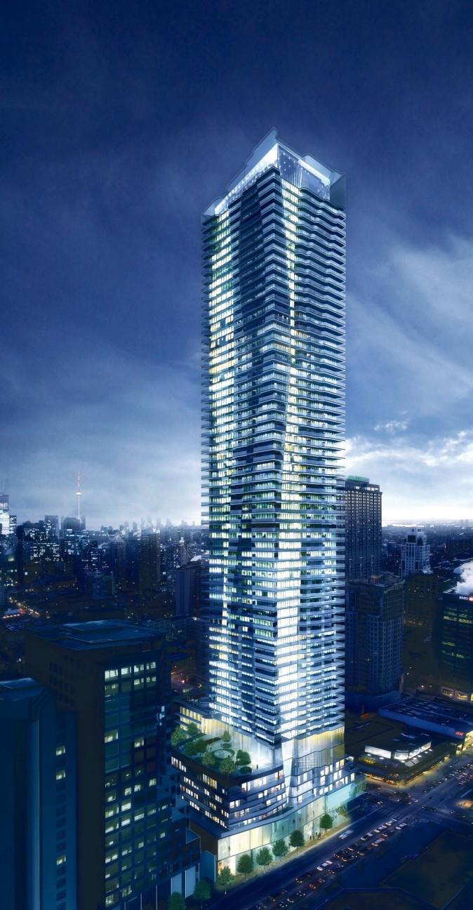 Number One Bloor Condo Development (Courtesy Great Gulf Homes)