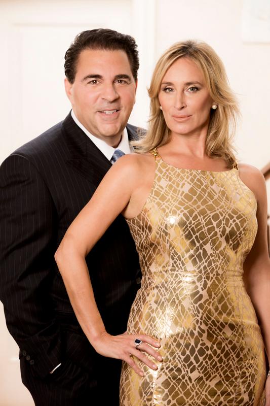 Dr. Christopher Calapai and Sonja Morgan from the cast of Real Housewives of New York. (Courtesy of Dr. Christopher Calapai)