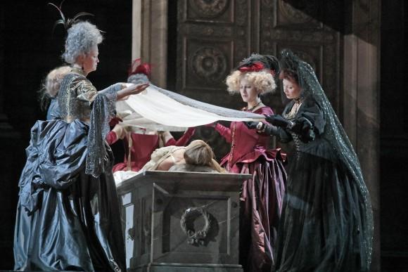 Director Bartlett Sher moved the Renaissance era opera to 18th-century Verona. (Ken Howard/Metropolitan)