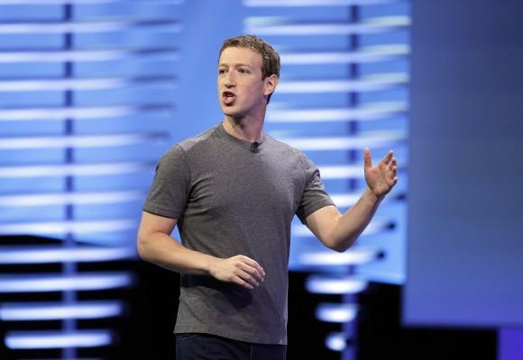 In this file photo, Facebook CEO Mark Zuckerberg delivers the keynote address at the F8 Facebook Developer Conference in San Francisco, on April 12, 2016. (AP Photo/Eric Risberg)