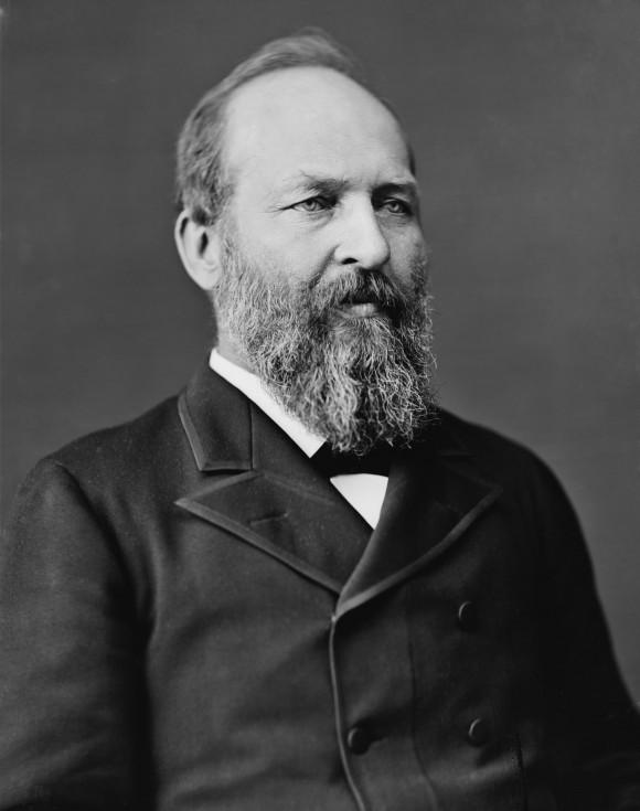In the last months of his life, President James Garfield (pictured) famously destroyed many personal and political documents. (Library of Congress Prints and Photographs Division)