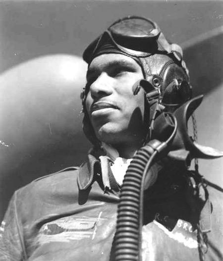 Tuskegee Airman Roscoe C. Brown was credited with 68 combat missions during World War II. (Air Force Historical Research Agency)