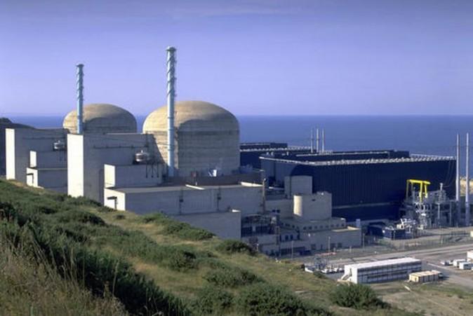 This undated photo provided by Electricite de France (EDF), France's state-run utility company, shows the current nuclear plant of Flamanville, Normandy, France. French authorities say there has been an explosion in a nuclear power plant's machine room early on Thursday, Feb. 9, 2017, but that there is no leak of radiation. No injuries have been reported. (Pierre Berenger/EDF via AP)