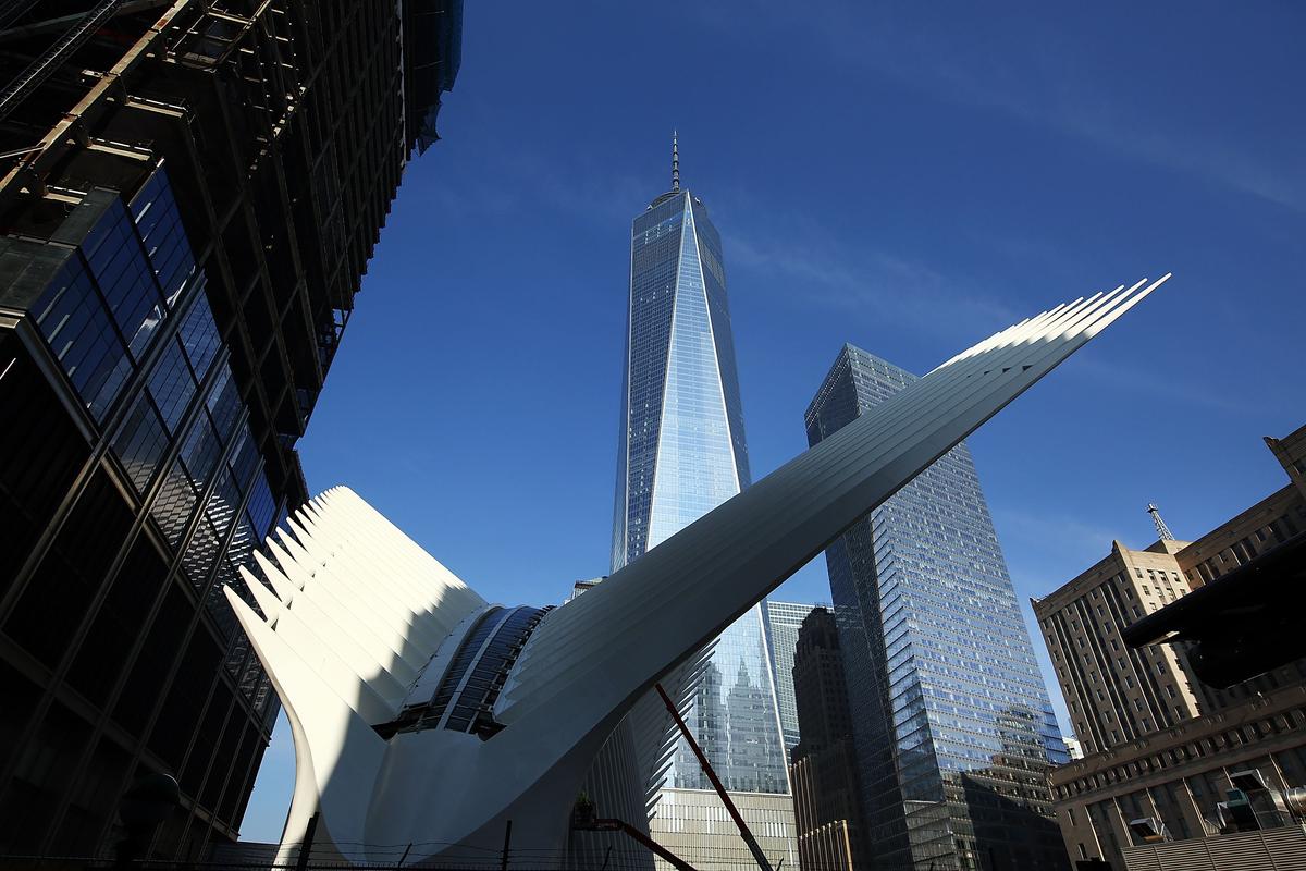 The Oculus sits under One World Trade at the partially opened World Trade Center Transportation Hub after nearly 12 years of construction on March 7, 2016 in New York City. (Spencer Platt/Getty Images)