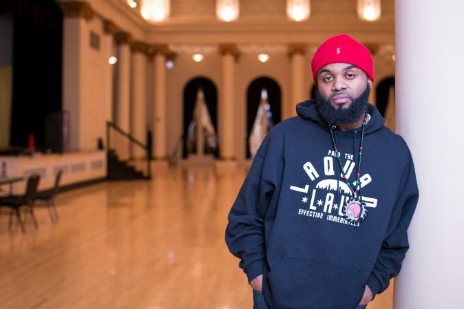 William Calloway is preparing to host an event at the South Shore Cultural Center in Chicago on Feb. 1, 2017. Calloway was directly responsible for the release of the Chicago police tape of the shooting of Laquan McDonald. (Benjamin Chasteen/Epoch Times)