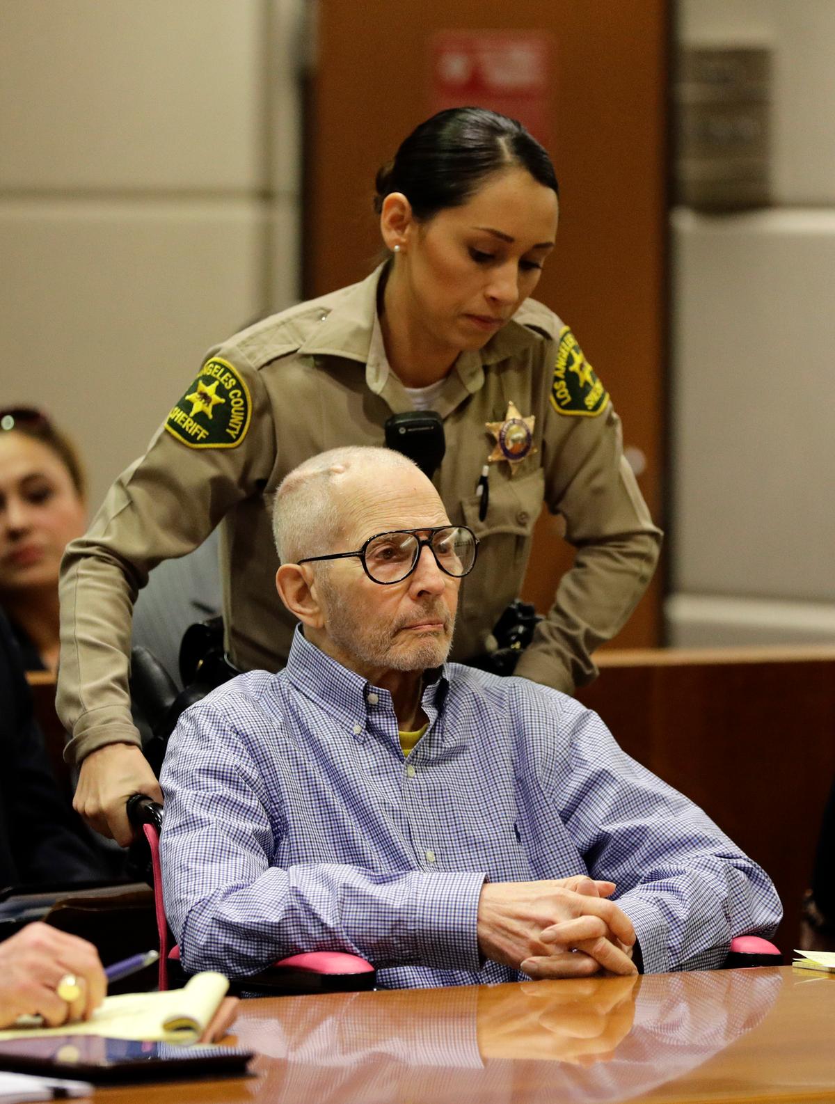Real estate heir Robert Durst in the courtroom for a hearing in Los Angeles, in this file photo. (AP Photo/Jae C. Hong, Pool)