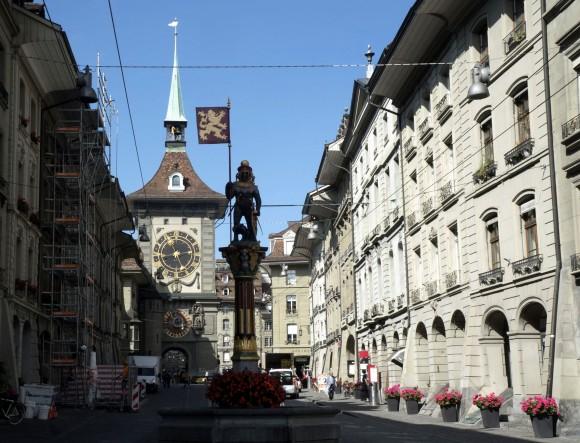 The Zytglogge, Bern's medieval clock tower and a landmark of the city. (Mohammed Reza Amirinia)
