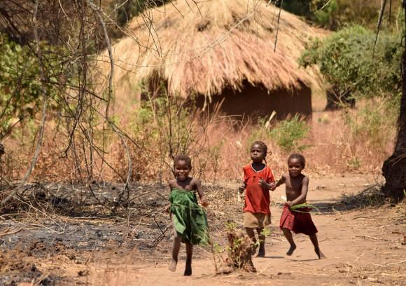 Children in Mfuwe, the largest village next to South Luangwa National Park. (Giannella M. Garrett)