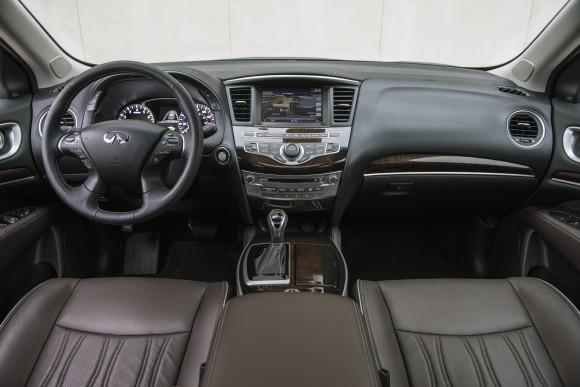 The interior of the QX60. (Courtesy of Infiniti)